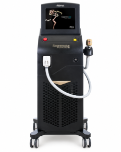 Soprano ICE Platinum da Alma Lasers, vista frontal
